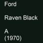 Preview: Ford, Raven Black, A (1970).